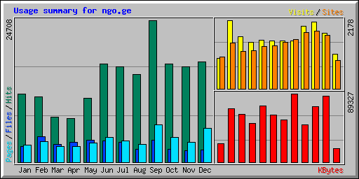 Usage summary for ngo.ge